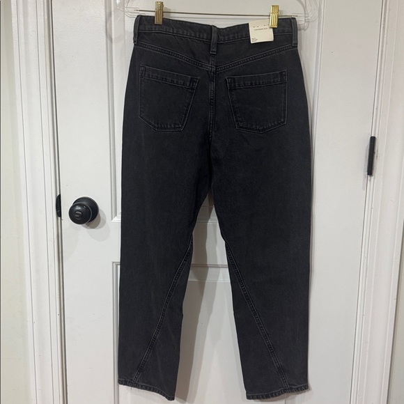 *NEW* BANANA REPUBLIC HIGH RISE LUXE BARREL JEAN WASHED BLACK 2/26 - Picture 13 of 13